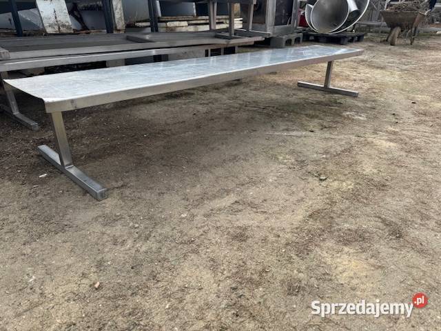 Ławka ze stali nierdzewnej Pozostałe Głogówko