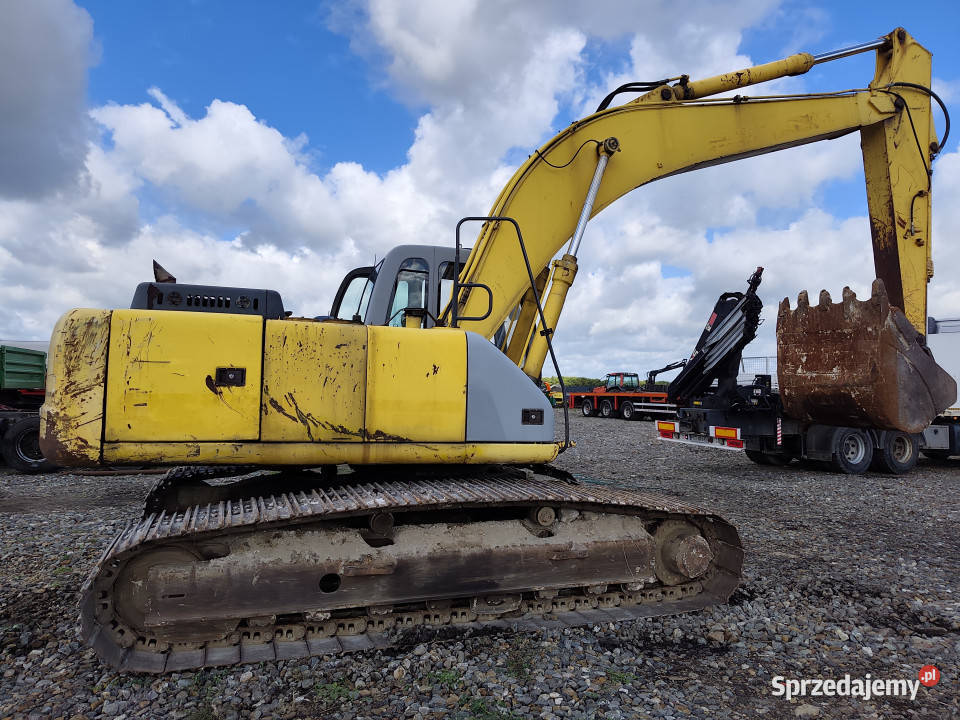 Koparka gąsienicowa HOLLAND KOBELCO E215 222 t Gąsiennice łódzkie Twardosławice