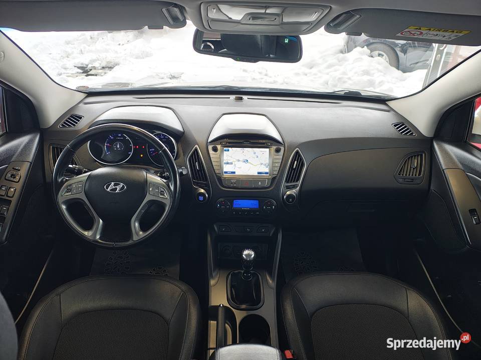 Hyundai IX35 20Diesel Napęd 4x4 4WD Zadbany biały Zarszyn