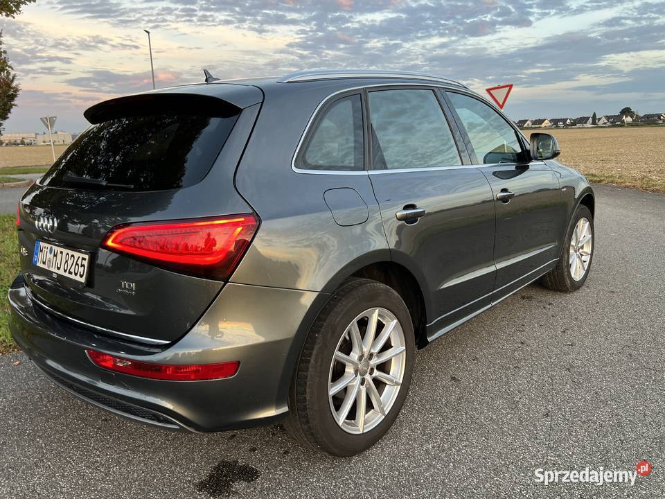 Audi Q5 Quattro 20 d Sline 190 PanDachBiXenon śląskie Wodzisław Śląski