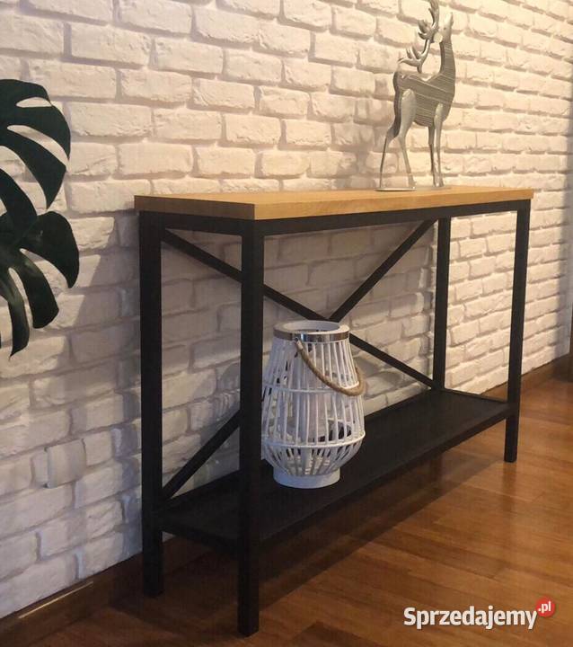 Konsola w stylu loft industrial 30cm Końskie sprzedam