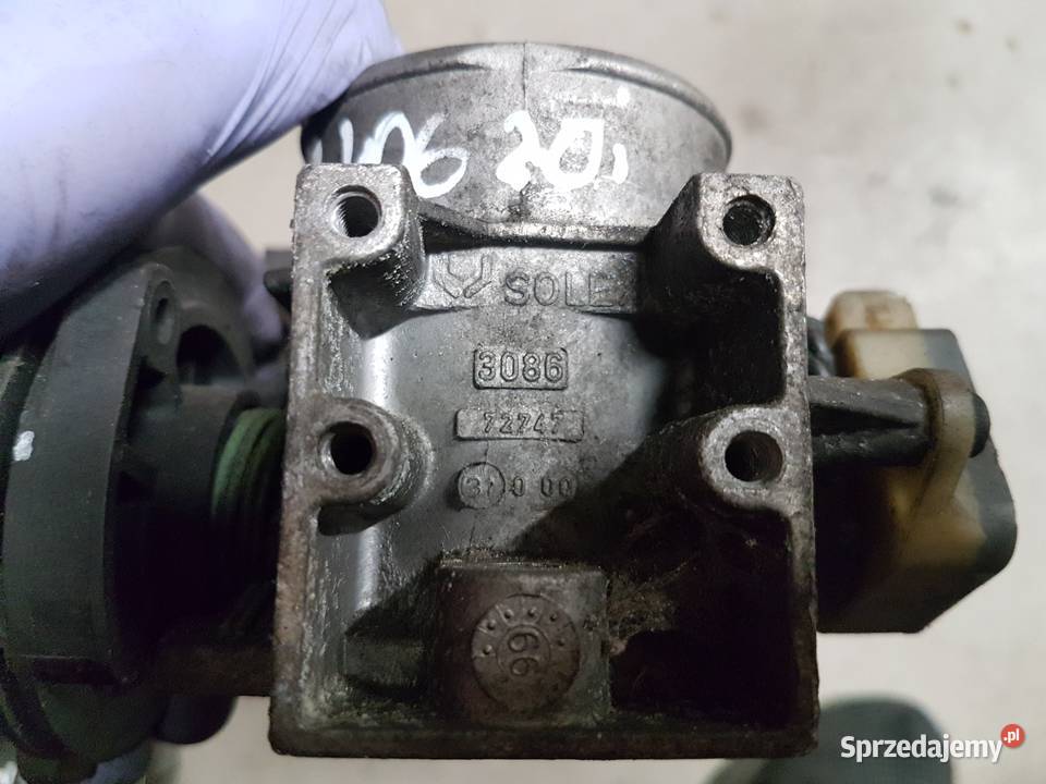 PEUGEOT 406 20 16V PRZEPUSTNICA POWIETRZA SOLEX Rok produkcji 1999 wielkopolskie Turek sprzedam