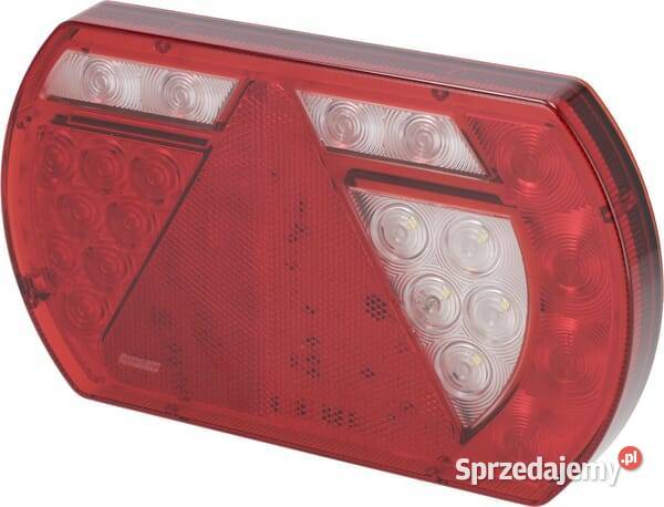 Lampa tylna zespolona LED prawa 12V 236x140x243 Kamionna