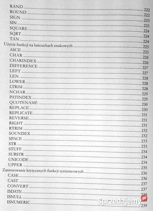 SQL kurs podstawowy Forrest Houlette lubelskie Chełm
