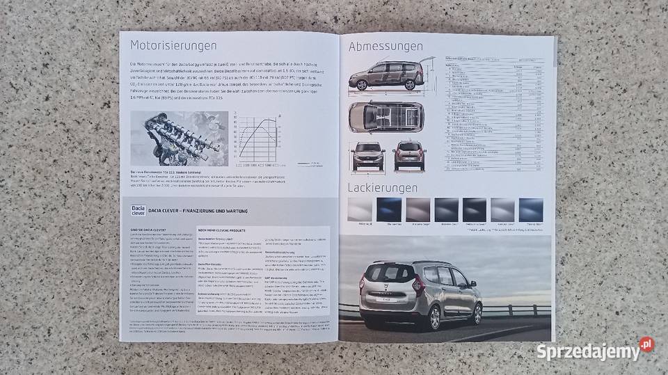DACIA Lodgy Prospekt Bytom