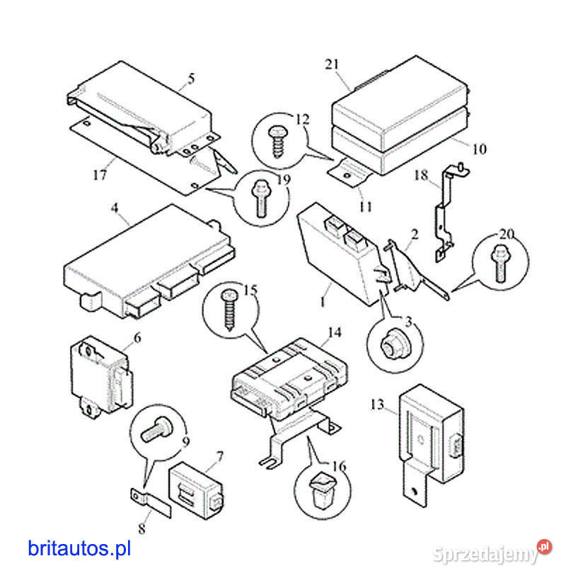 STEROWNIK KONTROLI TRAKCJI UNIT TRACTION CONTROL Poznań sprzedam