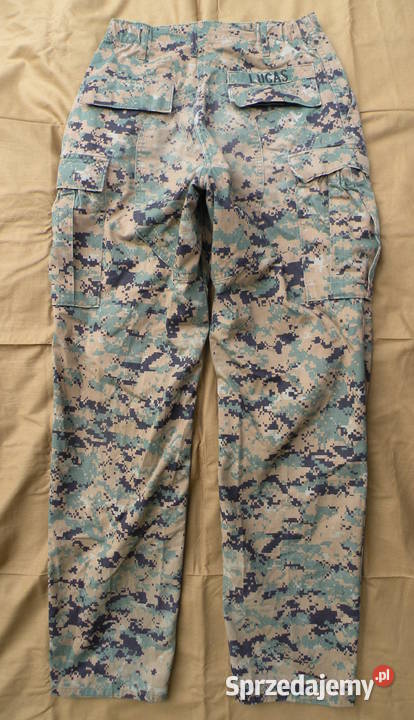 Spodnie MCCUU woodland marpat USMC small long dolnośląskie Wrocław