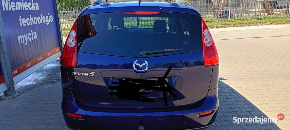 Mazda 5 fajny stan niebieski Starachowice