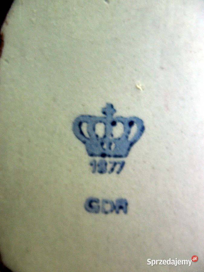 Zwerg Karaffe Flasche und Glser handbemalt 8 x 6 Siedlce