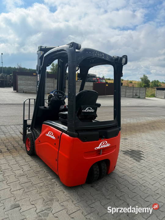 wózek widłowy elektryczny LINDE E1401 14T Linde łódzkie Działoszyn