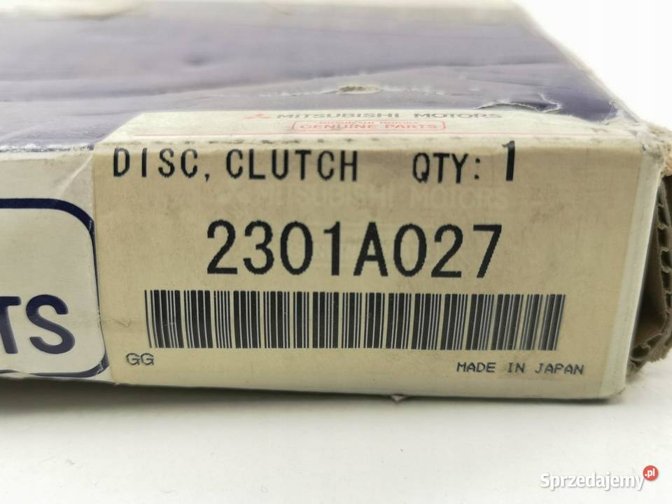 TARCZA SPRZĘGŁA MITSUBISHI CARISMA 19952006