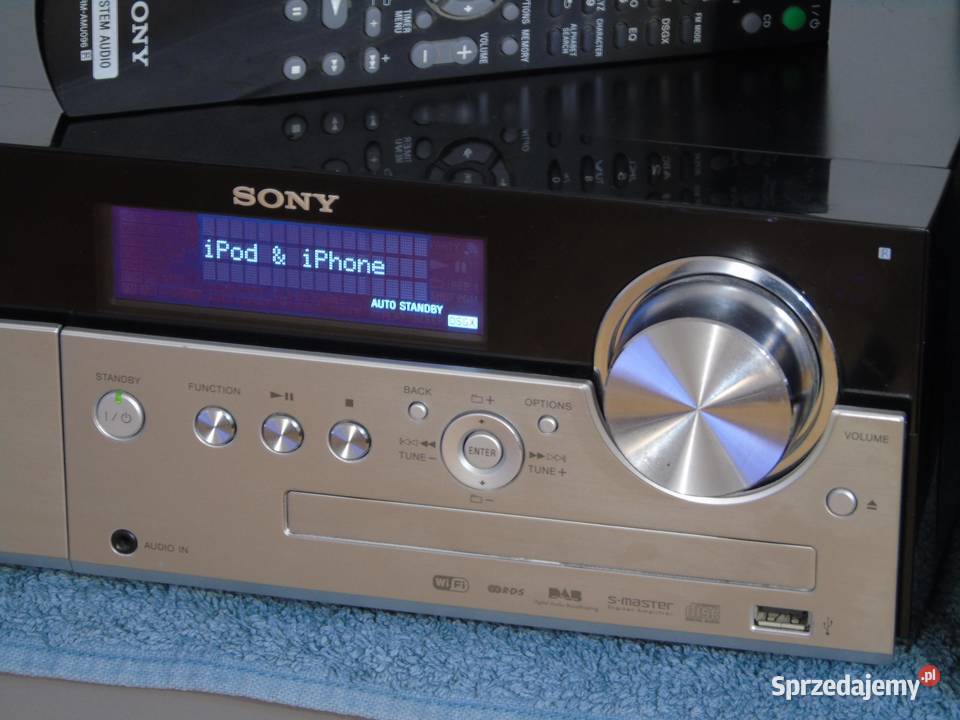 Wieża Sony HCDMX750i pilot USB mp3 CD RDS DAB Jasło