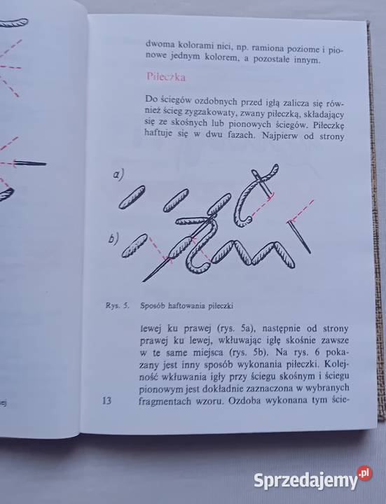 Jadwiga Turska Igłą malowane MAW 1980 r Wydanie Koźminek