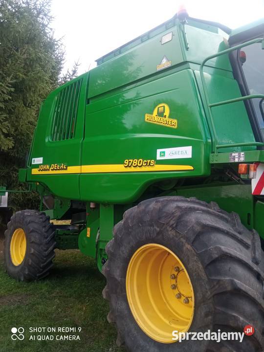 Kombajn Zbożowy JOHN DEERE 9780 CTS dolnośląskie Bolesławiec sprzedam