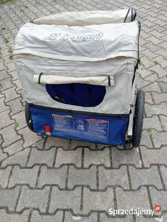 Przyczepka rowerowa dzieci do transportu pieska Jaworzno