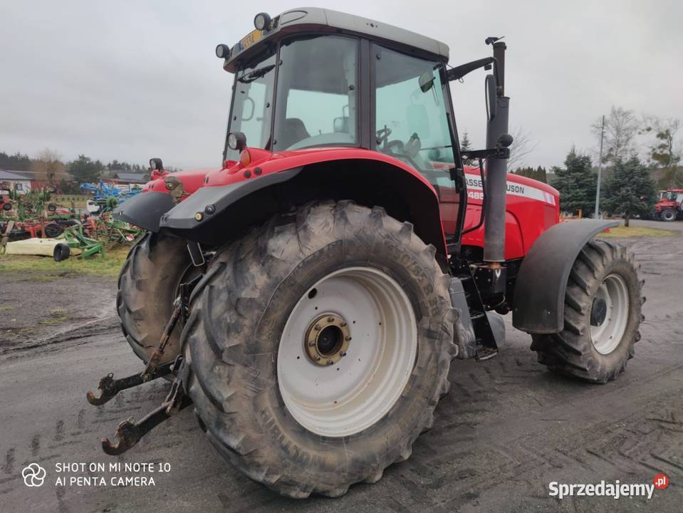 Massey Ferguson 7485 09r z Tuzem moc 170 silnik Czersk