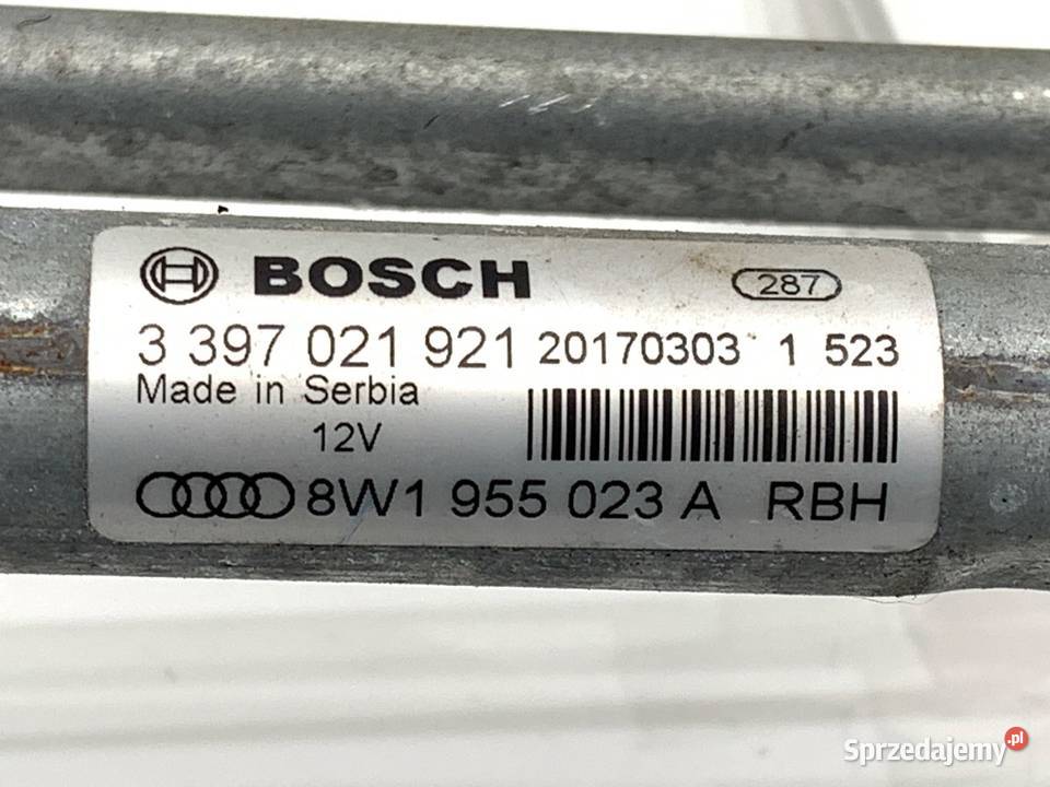 MECHANIZM WYCIERACZEK PRZÓD AUDI A4 B9 8W1955119