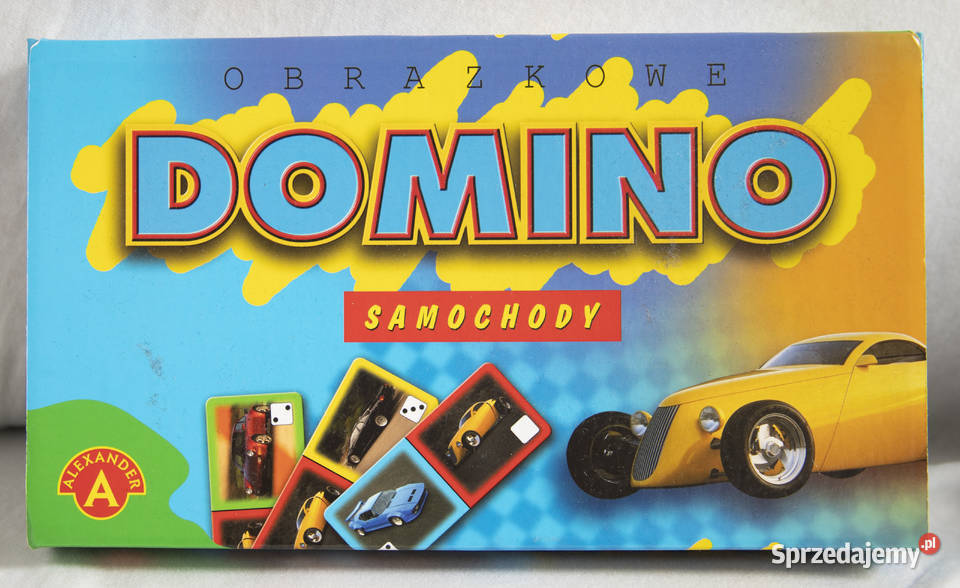 Domino obrazkowe Samochody