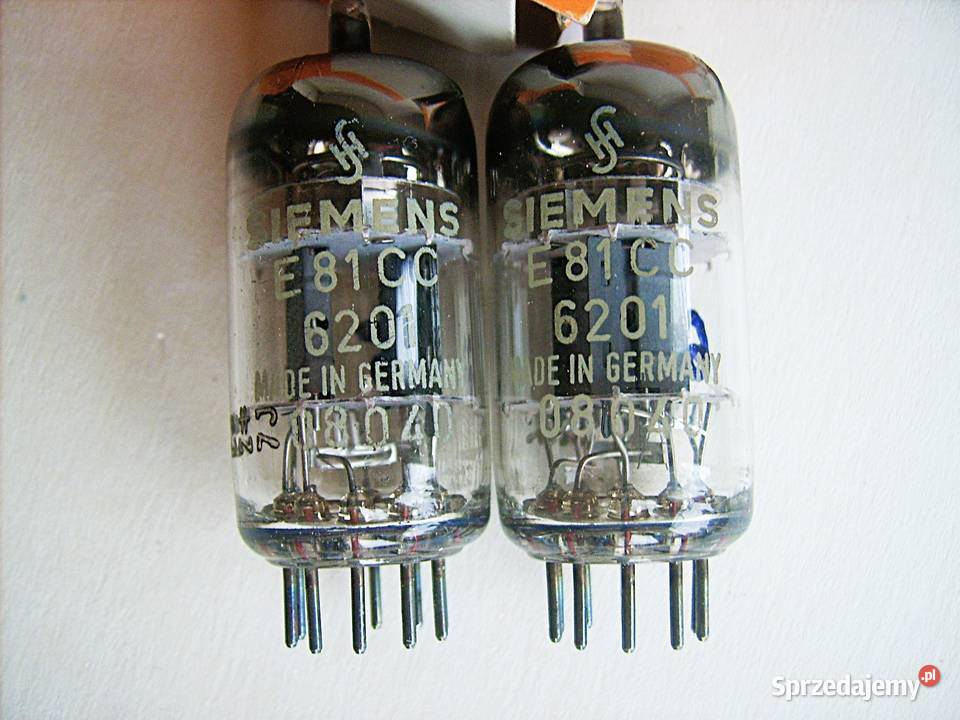 E81CC SIEMENS HALSKE dobrana PARA z Roku 1962 Porąbka