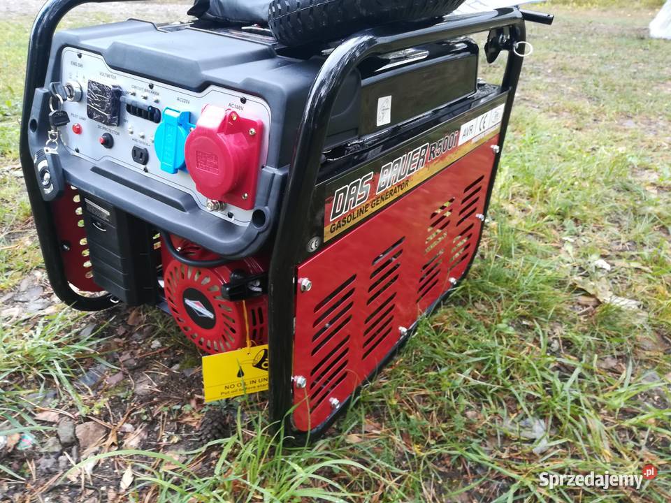 Agregat generator prądotwórczy DAS BAUER R500i Łodzia