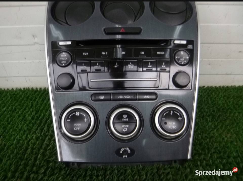 Radio Mazda 6 LIFT Deski rozdzielcze, konsole Wyposażenie wnętrza