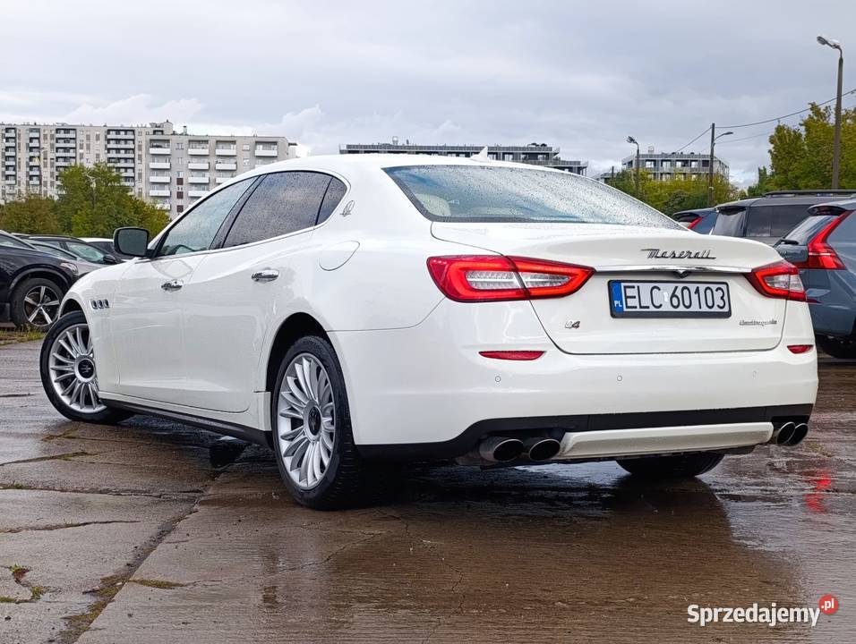 S Q4 30L V6 410Przebieg 64313Dokumentacja Quattroporte Warszawa