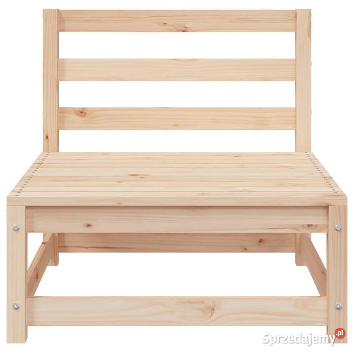 Ogrodowa sofa 3osobowa lite drewno sosnowe mazowieckie Warszawa