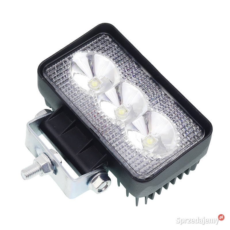 LAMPA ROBOCZA LEDOWA SZEROKA 3 LED MOCNA 3X10W