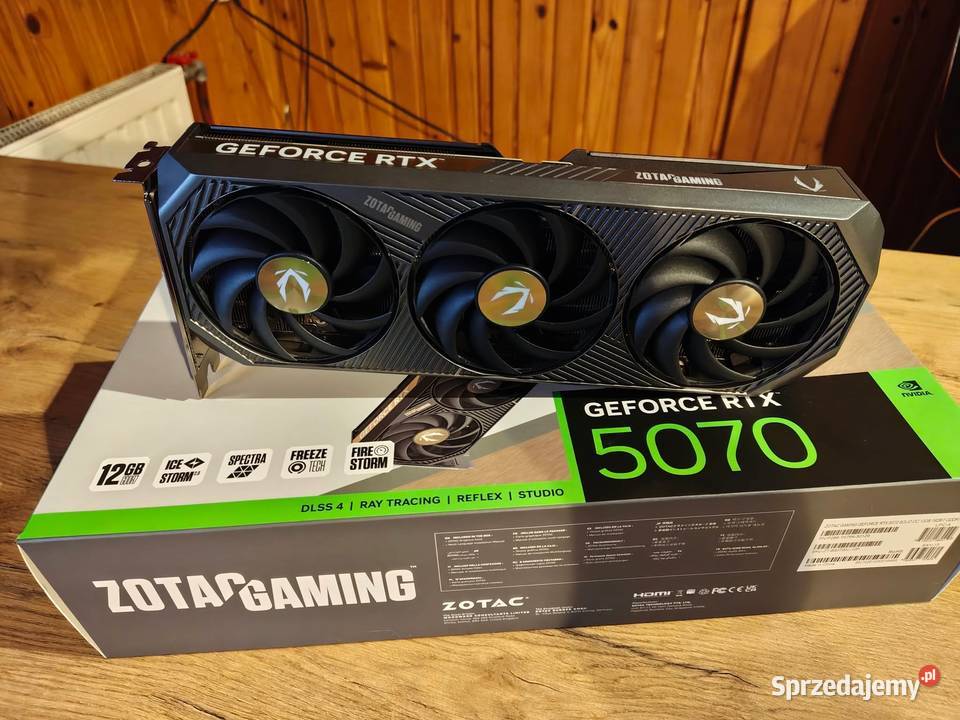 Karta Graficzna Zotac Gaming Solid OC RTX 5070 łódzkie Łask