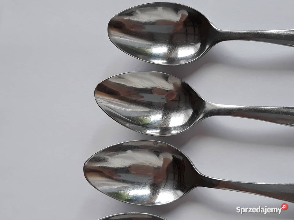 Łyżeczki do herbaty 1 KŁOS Gerlach sztućce PRL śląskie