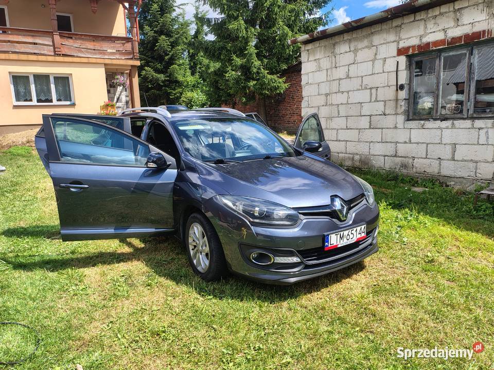 Renault Megane 2015 TomTom klimatyzacja zadbane Megane