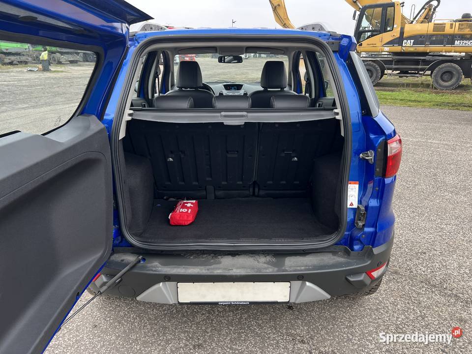 Ford EcoSport 10 BENZYNA Klimatronik Tempomat ASR (kontrola trakcji) Konin