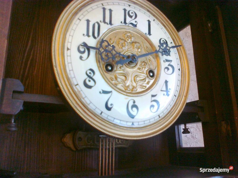 ANTYK ZEGAR GUSTAW BECKER Ślązak z około 1894 Bytom