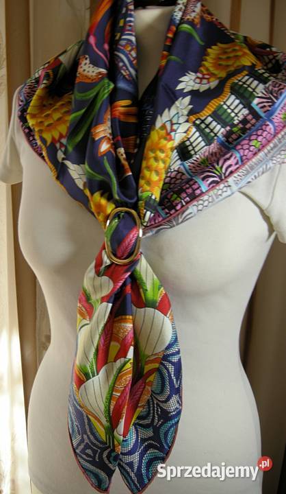 Hermes Paris La apaszka 9090 Marche Du Zambeze Kolonia Piaski sprzedam