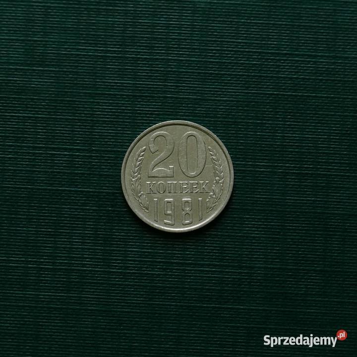 ZSSR 20 kopiejek 1981r Numizmatyka sprzedam
