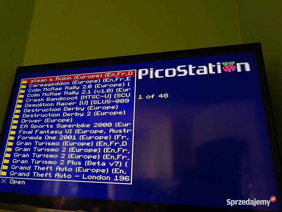 Sony PlayStation 1 PSX Picostation 32GB karta sprzedam
