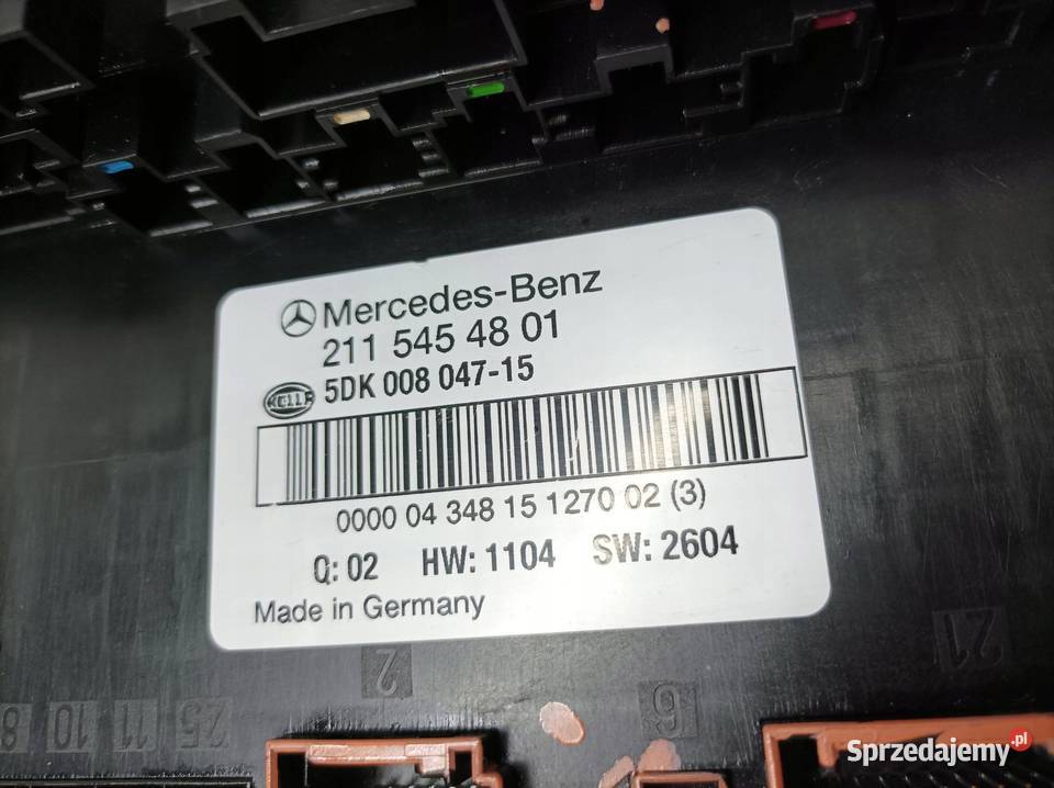MODUŁ 2115454801 MercedesBenz Eklasa III