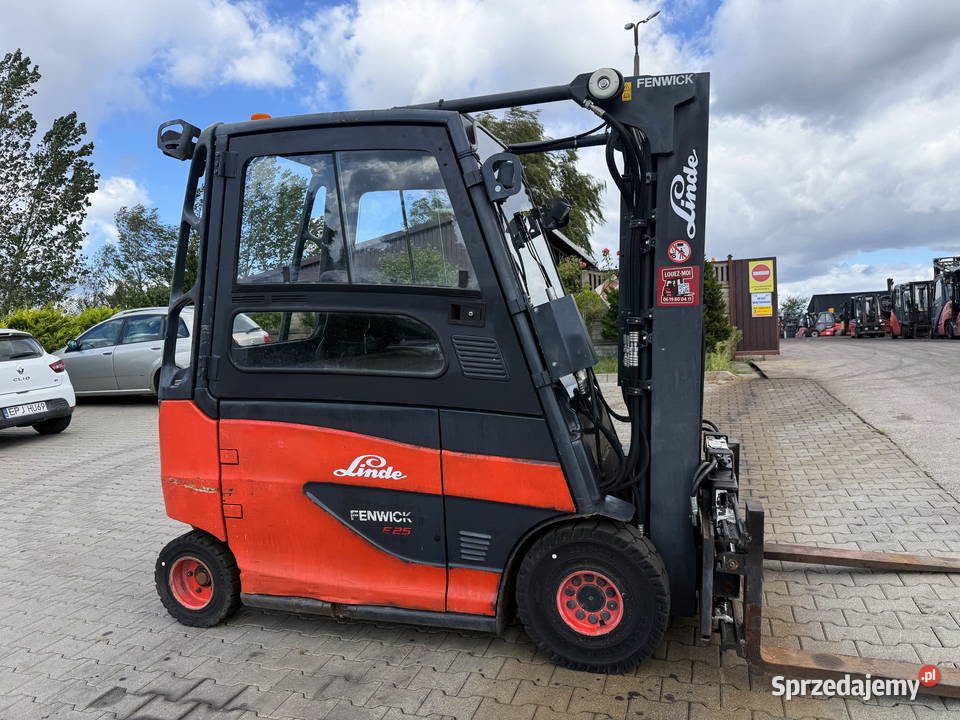 wózek widłowy elektryczny LINDE E20HL przesuw Działoszyn