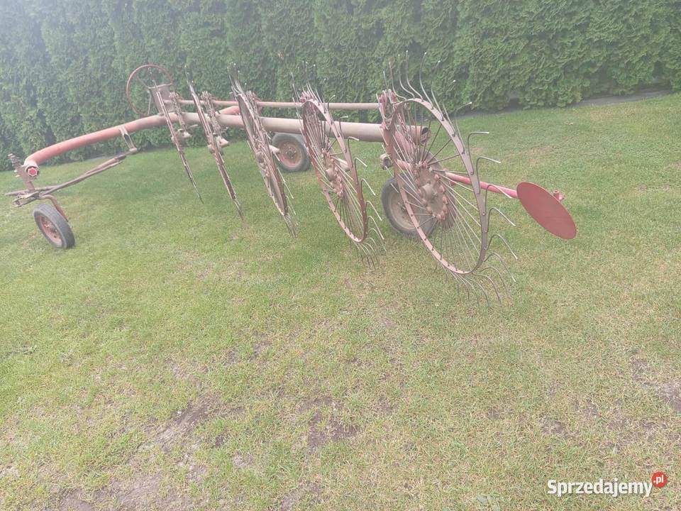 Przewracarka zgrabiarka gwiazdówka 5 ka nieuszkodzony śląskie Pilica sprzedam