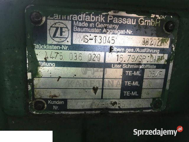 John Deere 3215 3415 Zwolnica Zwrotnica Obudowa Pozostałe Jastrzębniki