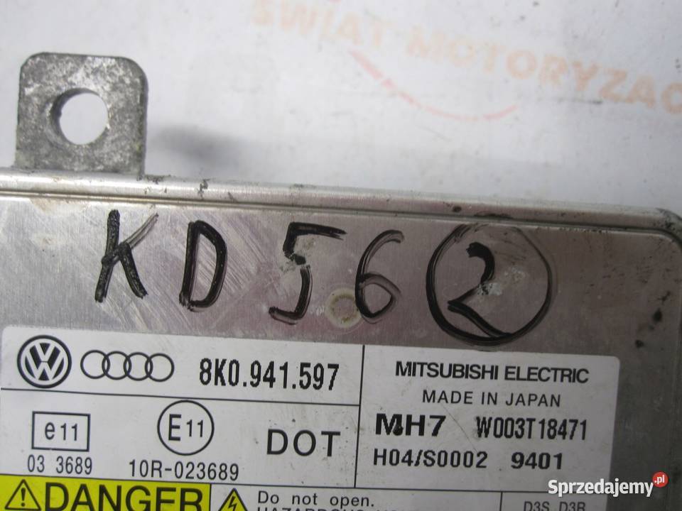 AUDI A5 S5 8T przetwornica XENON 8K0941597