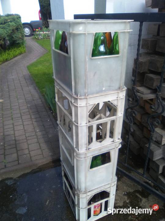 Skrzynka butelek PRL Poznań