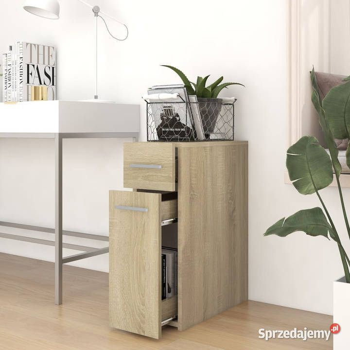 Szafka apteczna dąb sonoma 20x455x60 WM804214 Warszawa sprzedam