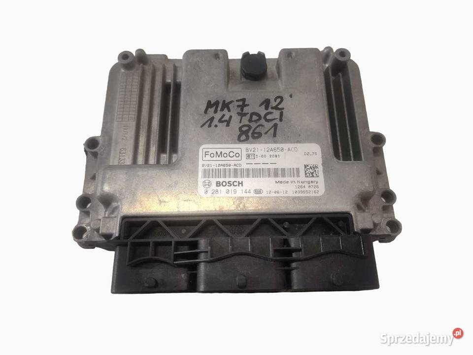 KOMPUTER SILNIKA FORD FIESTA MK7 14 TDCI wielkopolskie sprzedam