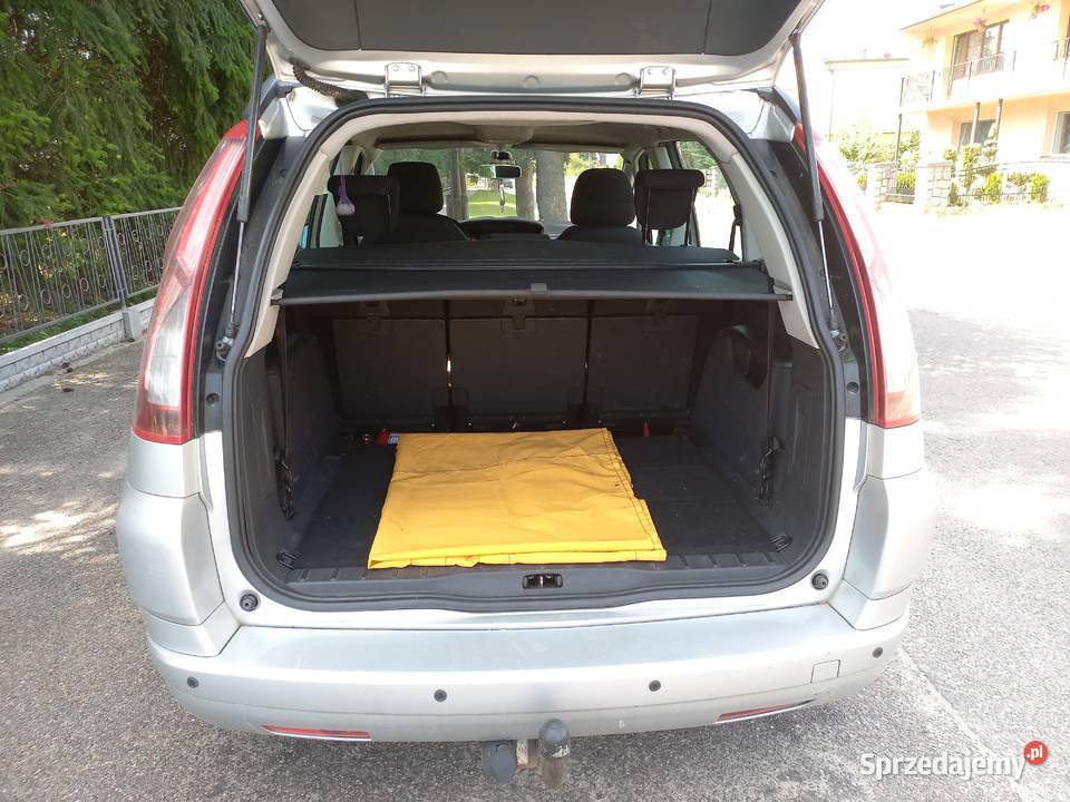 Citroen C4 Grand Picasso rodzinny 7 osobowy Van czujnik zmierzchu Kaczory