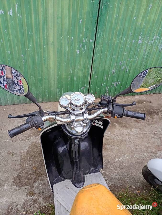 Motorower JackFox city Colin 50ccm biały wielkopolskie