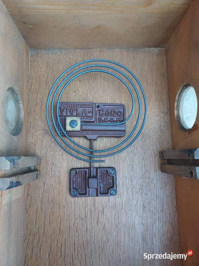 118 Stary zegar ścienny Mauthe przedwojenny Tczew sprzedam