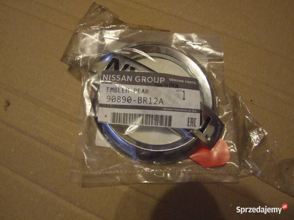 Znaczek logo emblemat Nissan 90890BR12A