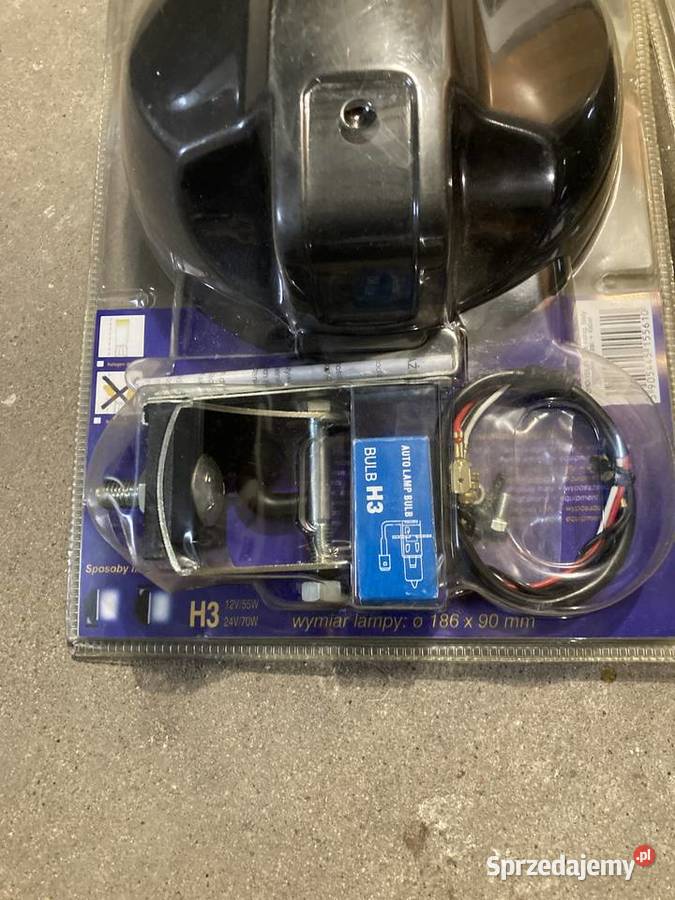 Reflektor haloggen Wesem h3 kpl2 Oświetlenie wielkopolskie