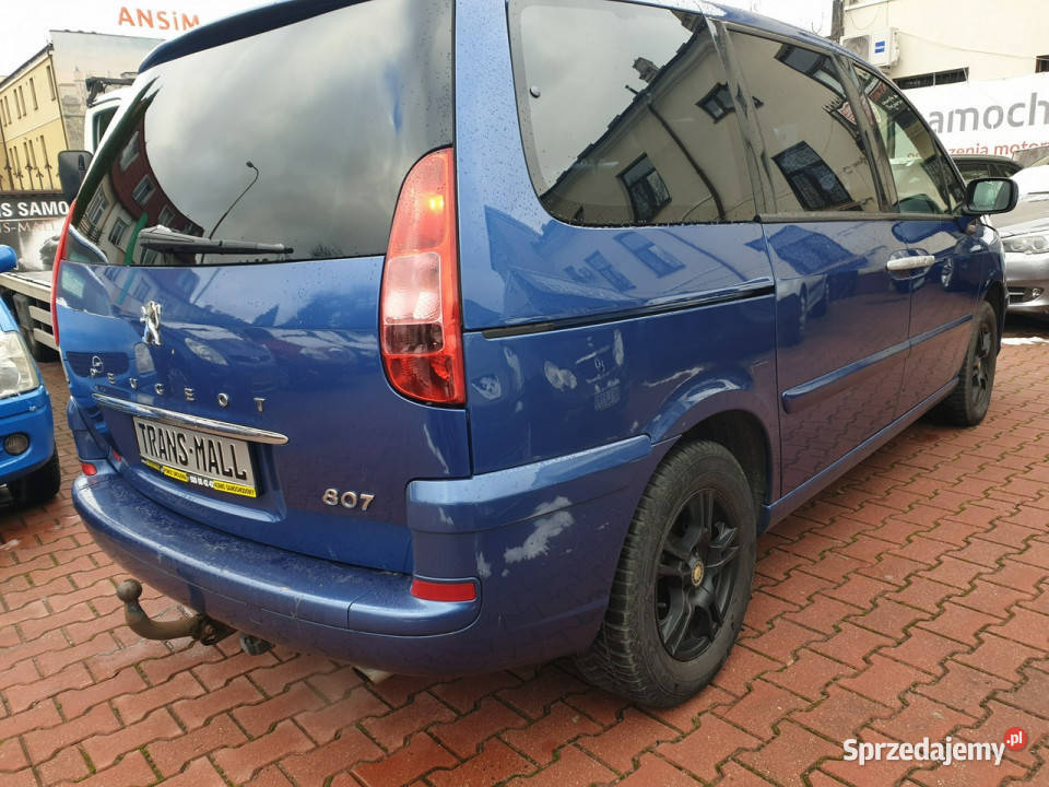 Peugeot 807 7 osób Automat Oryginał Przebieg 163 lubelskie Lublin sprzedam